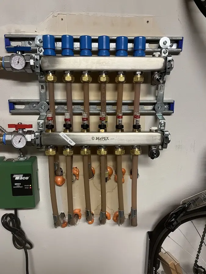 Plumber performing Leak Detection at a residential property in Dalton